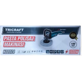 Resim Tricraft Pasta Polisaj Makinesi 180 mm 1600W 