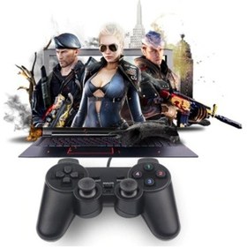 Resim Usb Girişli Gamepad Coyistik Masa Üstü Pc Oyun Kolu 