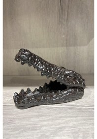 Resim Reçine Timsah Kafası Küllük 