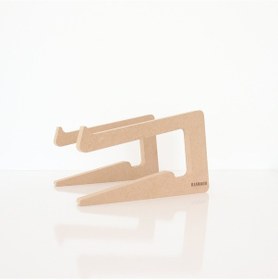 Resim Hanwood Ahşap Laptop Standı - Laptop Yükseltici - 13" _ 14" 