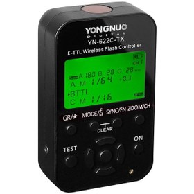 Resim Yongnuo YN-622C-TX Canon Uyumlu Kablosuz E-TTL Flaş Kontrolcü 