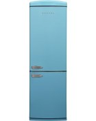 Resim Vestel Retro NFK37001 Düş Mavisi No-Frost Kombi Tipi Buzdolabı 