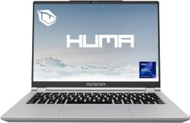 Resim Monster Huma H4 V6.1.4 Core Ultra 7 155H 16 GB RAM 1TB SSD Intel Arc Graphics FreeDOS 14" QHD 120Hz Taşınabilir Bilgisayar 