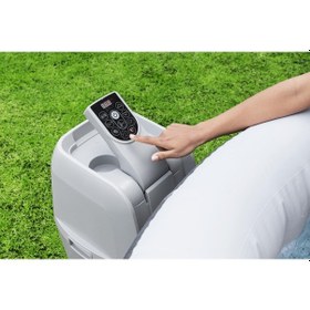 Resim Lay-z-spa 60175 Boracay Smart Signature Airjet Şişme Spa Havuzu, Mobil Uygulama Kontrollü, 2-4 Kişilik Gri 