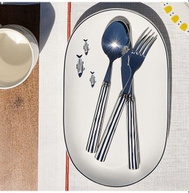 Resim Korkmaz Sealife Collection 18 Parça Çatal Kaşık Bıçak Seti A2212-4 Çok Renkli 