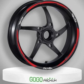 Resim Reflektör Kırmızı Rks Uyumlu 1 Set Jant Şeridi 