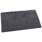 Resim Hfambition Yüksek Emici Kiremit Desenli Pvc Tabanlı Banyo/yuvarlak Halı - Siyah 40x120 Cm Xc-pg3 
