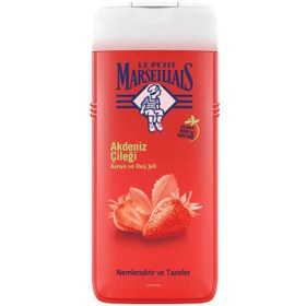 Resim Le Petit Marseillais Duş Jeli - Akdeniz Çileği 650ml 