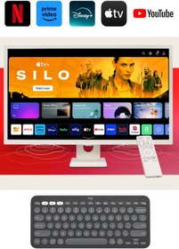 Resim LG WebOS Akıllı TV Wİ-Fİ Apple-Android Bağlantı IPS 1920x1080 FULHD 32 inç 80 Ekran Smart Monitör TV 