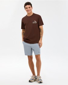 Resim Skechers M Graphic Tee T-shirt Erkek Kahverengi Tshirt S2610059-2210 