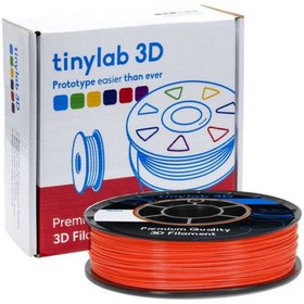 Resim tinylab 3d 1.75 mm Turuncu PLA Filament 