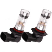 Resim Gemstone 4x 9005 Hb3 6000K 100W 2323 LED Projektör Sis Sürüş Ampulleri Beyaz (Yurt Dışından) 