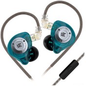 Resim Jeemson Kz Edx Pro X Kulak İçi Sahne Kulaklığı: Çift Manyetik Devre Dinamik Ünite, Şok Bass, Ergonomik Tasarım, Mikrofonlu Mavi EDX Pro X 