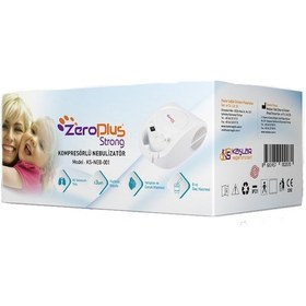 Resim Zeroplus Strong KS-NEB-001 Kompresörlü Nebulizatör 