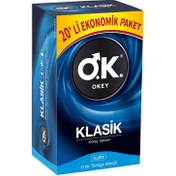 Resim Okey Klasik Ekonomik Prezervatif 20'li 