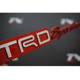 Resim Toyota Trd Sportivo Çamurluk 3M 3D Krom Metal Logo Amblem New Sty (547919350) 