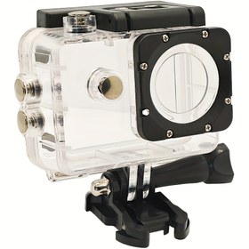 Resim SJ4000 Dalış Kılıfı Kılıfı - SJCAM SJ4000 / SJ4000 WIFI / SJ4000 AIR Eylem Kamerası için Koruyucu Kapak, Dayanıklı PC Malzemesi, Su Altı Fotoğrafçılık Ekipmanı | Net Görünüm Portu | Güvenli Kilitler, Su Altı Kamera Kılıfı 
