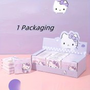 Resim Sanrio 120 adet for hello kitty mendil kağıdı, kompakt ve taşınması kolay olarak tasarlanmış, seyahat için mükemmel, Noel ve Cadılar Bayramı için ideal bir hediye. 