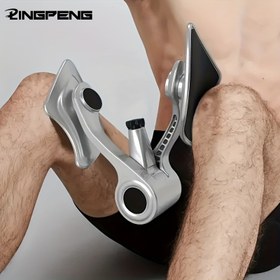 Resim 1 adet pelvik taban kas eğitici, zayıflama bacak eğitici, fitness bacak kelepçesi, iç uyluk eğitimi, kalça kaldırma, fitness, yoga, iç uyluk kaslarını güçlendirme için uygun 