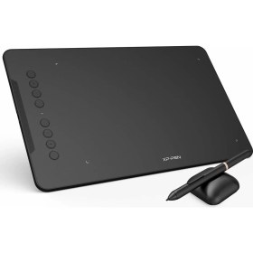 Resim Xp-Pen Deco 01 V3 10X6.25INÇ Grafik Tablet Basınç Hassasiyeti ile Siyah Renkli Tasarım 