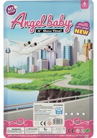 Resim Bıgtree Angelbaby Seyahat Bebekleri Seri2 Hs Happy Yazılı Tişörtl 