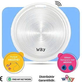 Resim Wiky Tag Çocuk Smart Airtag - Akıllı Konum Takip Cihazı Mavi 