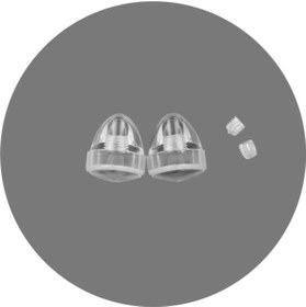 Resim Homepuzzle Etejer & Raf Tutucu Şeffaf 2 Adet 