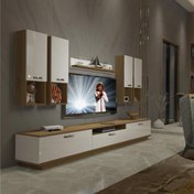 Resim Decoraktiv Trendstyle 8DA Mdf Tv Ünitesi Tv Sehpası - Pera - Beyaz 