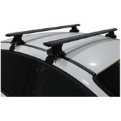 Resim Trophybars Kilitli Port Bagaj Ayağı Tavan Çıtası Barı Ara Atkı Oluksuz 130cm Siyah 61.01.998.0130 