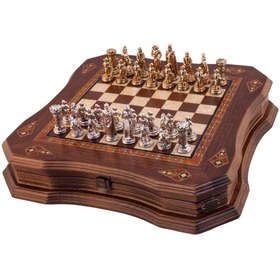 Resim Helena Wood Art Butterfly Satranç Seti 