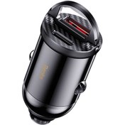 Resim Benks Usb ve Pd Port Girişli Araç Uyumlu Şarj Aleti Benks C30SE PD Hızlı Şarj Özellikli Max 30W Siyah 