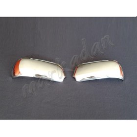 Resim Markadan Skoda Octavia Krom Ayna Kapağı 2000-2004 2 Parça Paslanm 