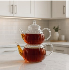 Resim Brosilkat Cam Çaydanlık 