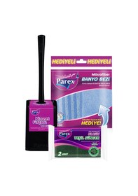Resim Klozet Fırçası, Mikrofiber Banyo Bezi Ve Klasik Sünger Paketi Diğer 