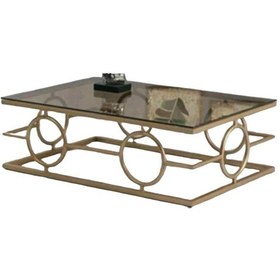 Resim Orta Sehpa Zlf-Halka Model Metal Transmisyon Dalga Ayak Gold Renk (429201897) 