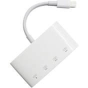 Resim NK-1040 4in1 Lightning To USB Kamera Adaptörü AL-32644 