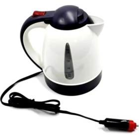 Resim Allians 1 Litre 12V Araç Içi Su Isıtıcı Kettle Çakmaklık Uygunluğu 