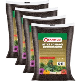 Resim OSKARYUM Bitki Toprağı, 4x10 L (40 L) 