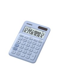 Resim Casio MS-20UC-LB Masaüstü 12 Hane Hesap Makinesi 