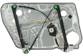 Resim Volkswagen Passat B5 ve Skoda Superb 1996 ve Sonrası Uyumlu Ön Sağ Sacsız Cam Mekanizması 