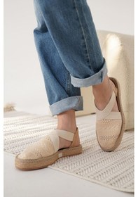 Resim Rosa Kadın Bej Espadril Ayakkabı Bej 
