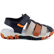 Resim Elit BtnWnd105 Filet Erkek Çocuk Sandalet Lacivert AYAKKABI FUARI ELİT