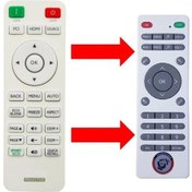 Resim Th550 Mh550 Ms550 Mw550 Mx550 Mw707 Mx707 Proeksiyon Kumandası 