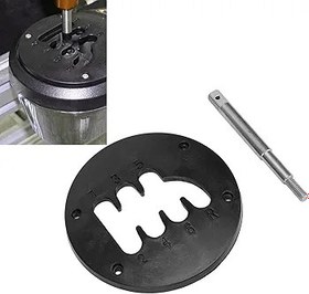 Resim Leapiture Vites Plakası Mod Kısa Vites Orta Plaka Kısa Vites Orta Plaka Modu, Thrustmaster TH8a Dişli Aksesuarları Için 95mm Kol Ile 