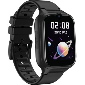 Resim Xee Kids-14 Sim Kartlı Konum Takipli Görüntülü Konuşmalı Akıllı Çocuk Saati Siyah 