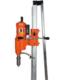 Resim Arks 2550E 4350 Watt Devir Ayarlı Sehpalı Profesyonel Karot & Sondaj Makinesi - Full Set 25 Metre 