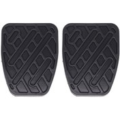 Resim Novahub Araba Siyah Kauçuk Fren Debriyaj Ayak Pedal Pedi Kapakları 46531jd00a Nissan Qashqai İçin J10 Dualis 2007 2008 2009 2010 2011 2012 2013 2pcs 