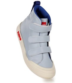 Resim Kiko Kids Garf Günlük Cırtlı Erkek Çocuk Bot Ayakkabı Mavi Mavi 