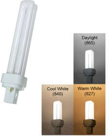 Resim Marka Dulux D 13W/865 PLC 2P 6500K Cool Daylight (Beyaz Işık) Tasarruflu Ampul 
