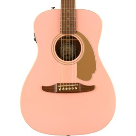 Resim Fender Limited Edition Malibu Player Elektro Akustik Gitar - Shell Pink 